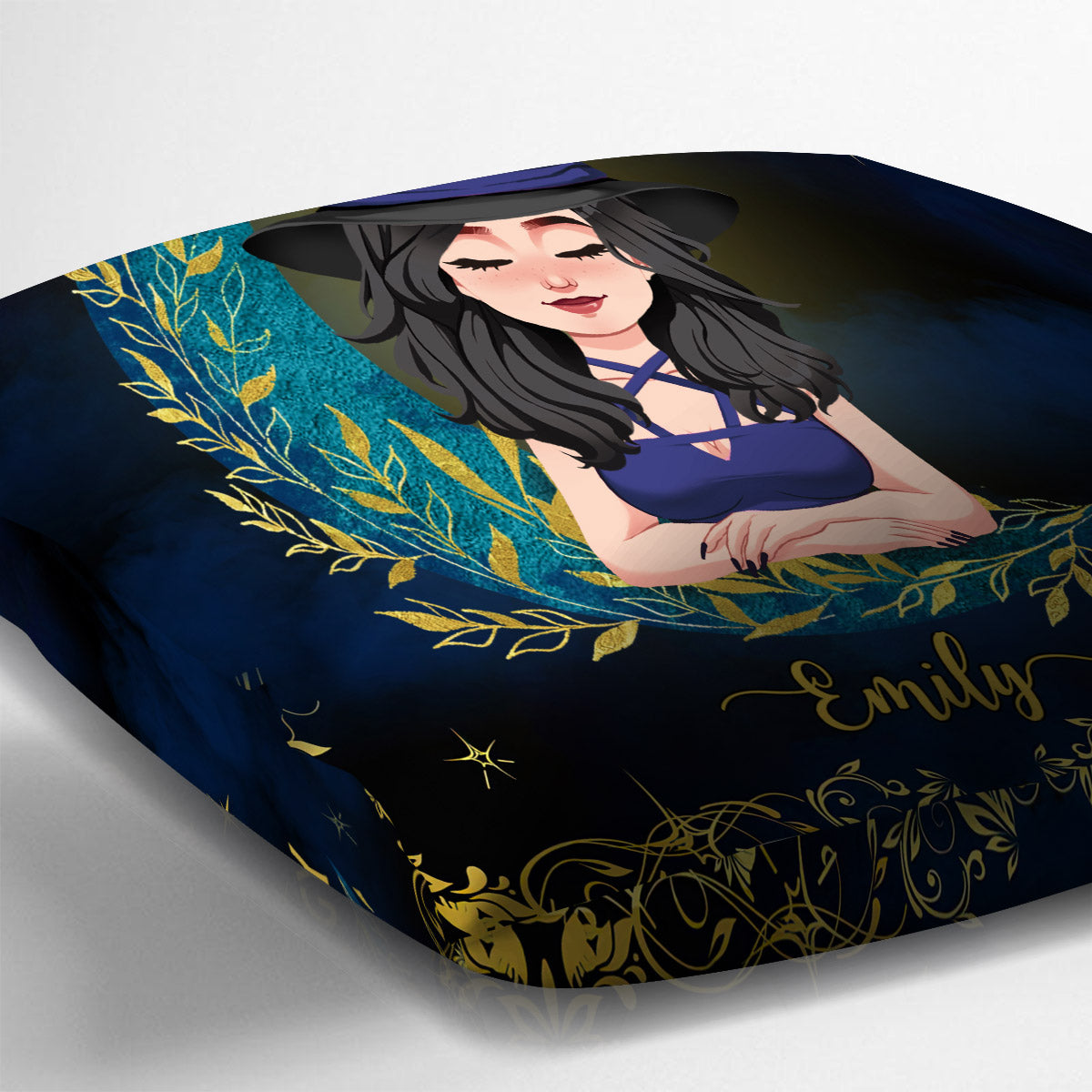 Don't F With My Energy - Personalized Witch Throw Pillow