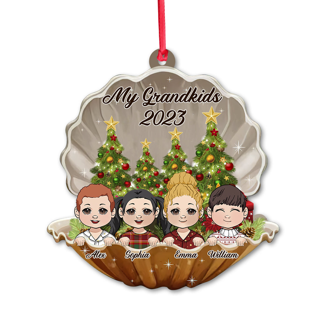 Mes petits-enfants - Ornement personnalisé pour grand-mère