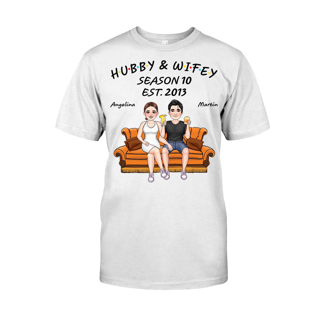 T-shirt et sweat à capuche personnalisés « Mari et Femme »