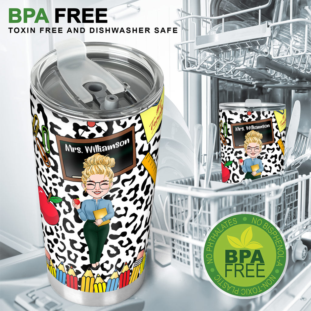 Gobelet isotherme personnalisé pour enseignants - Remerciements aux enseignants