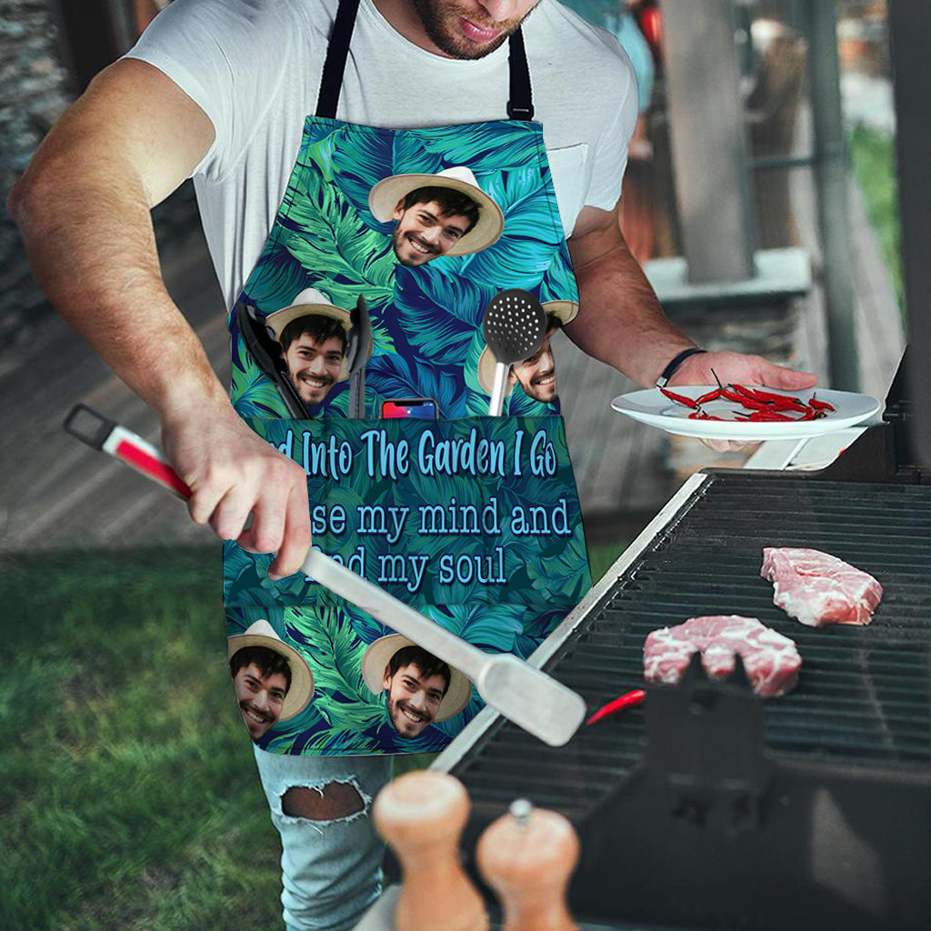 Et au jardin ! - Cadeau de jardinage pour maman, papa, grand-mère, lui, elle, épouse, mari, petite amie, petit ami - Tablier personnalisé