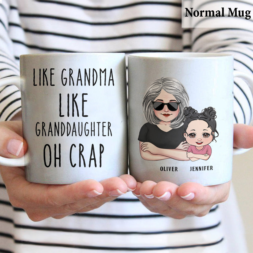 Tel père, tel fils - Cadeau pour papa, papa, fils - Mug personnalisé