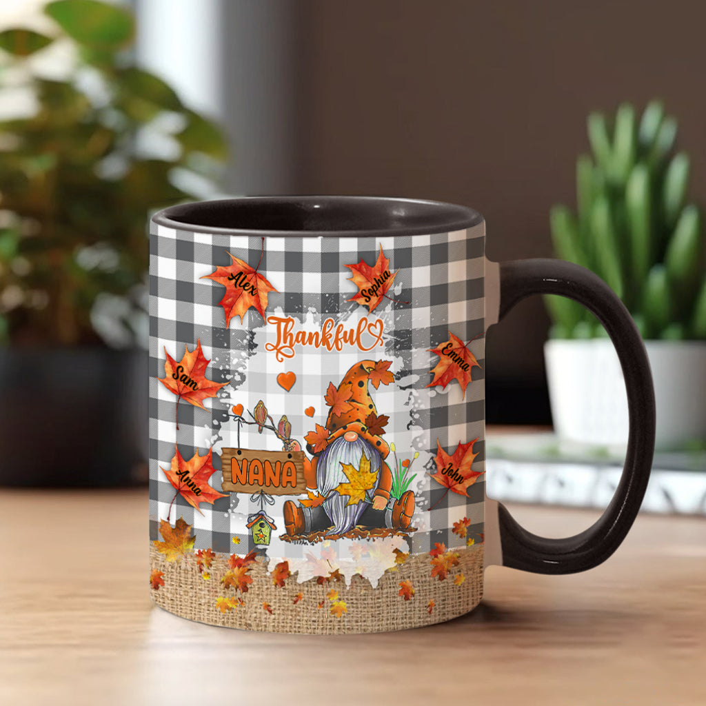 Mug personnalisé « Grand-mère reconnaissante »