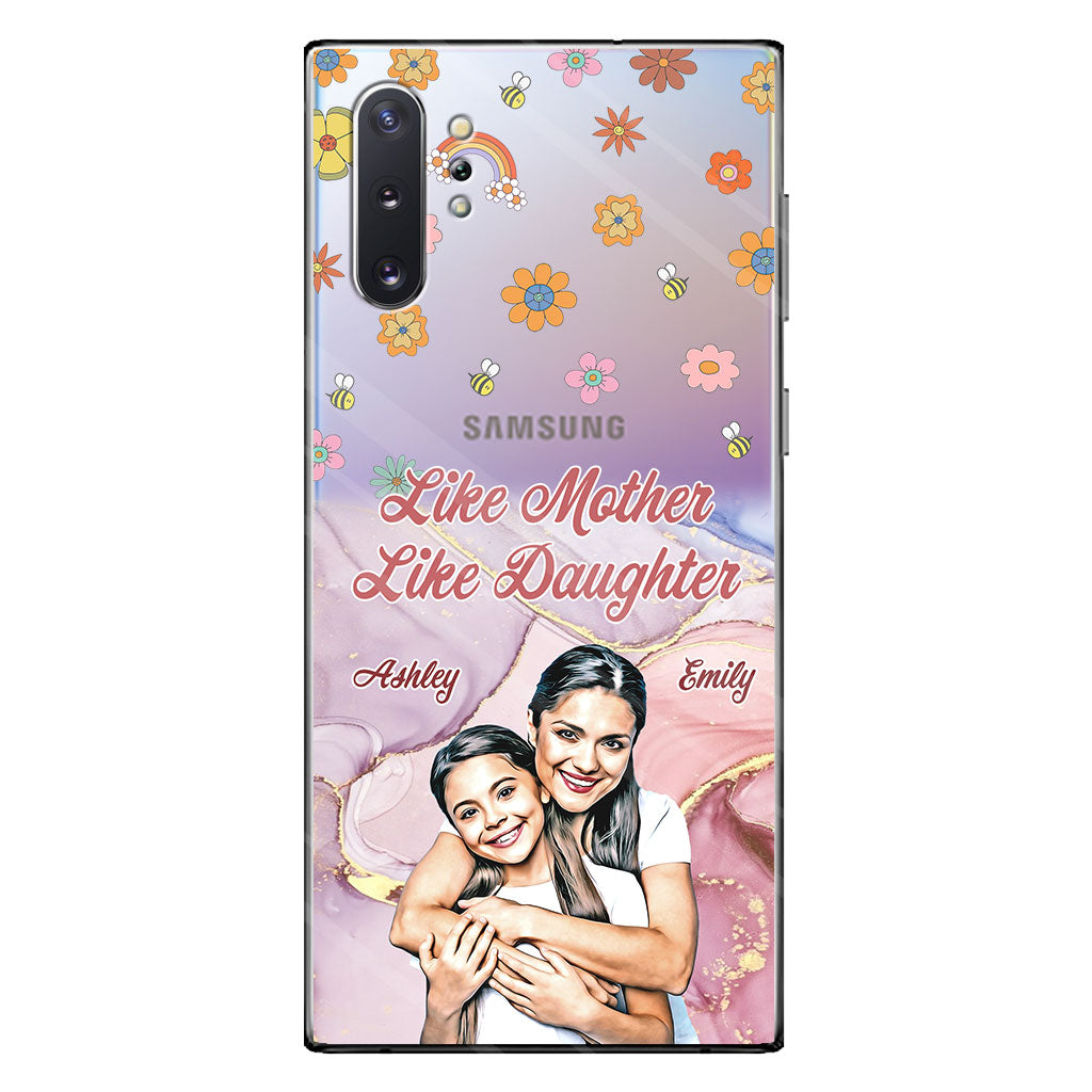 Best Mama Ever - Personalized Mother Clear Phone Case