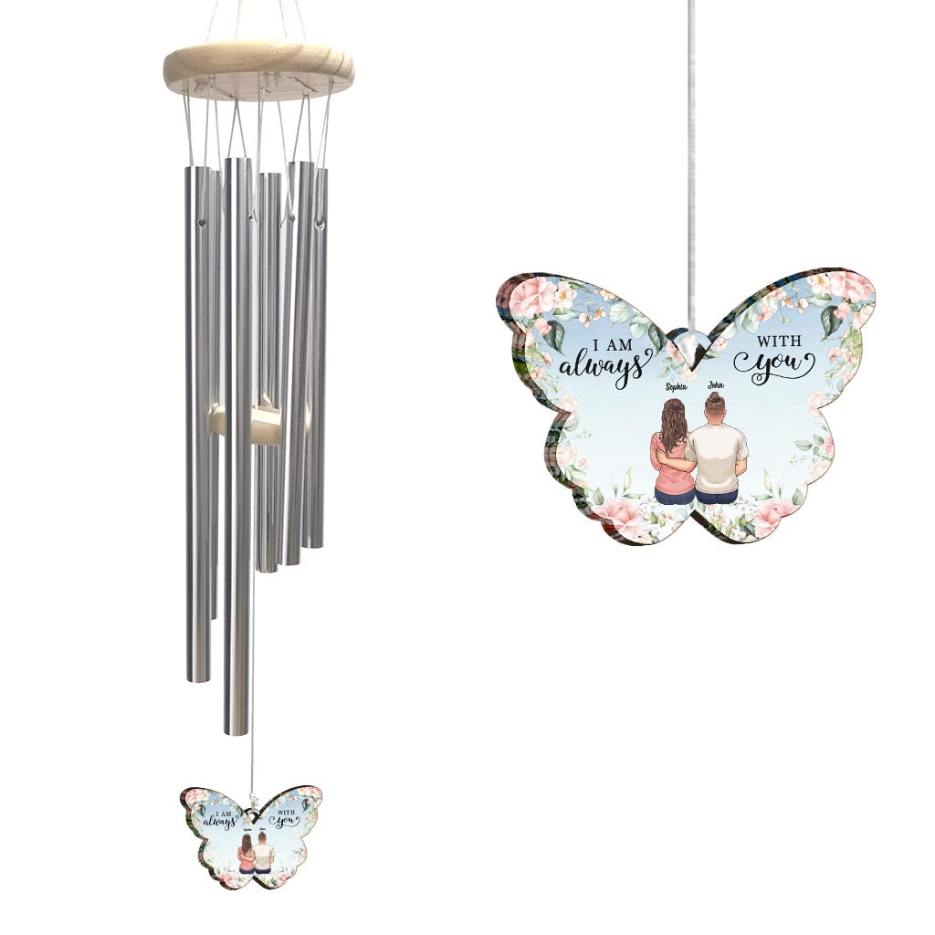 I'm Always With You - Personalized Memorial Wind Chime