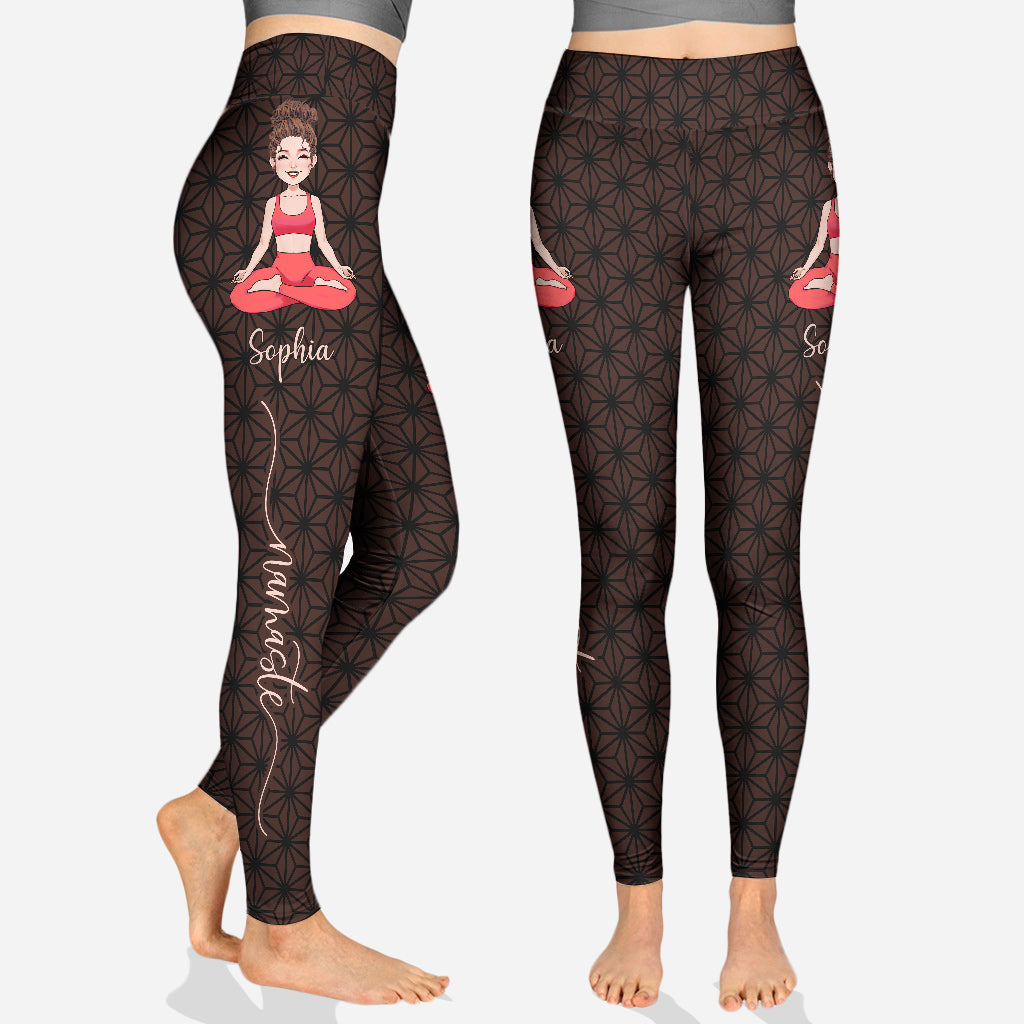 Namaste - Leggings de yoga personnalisés