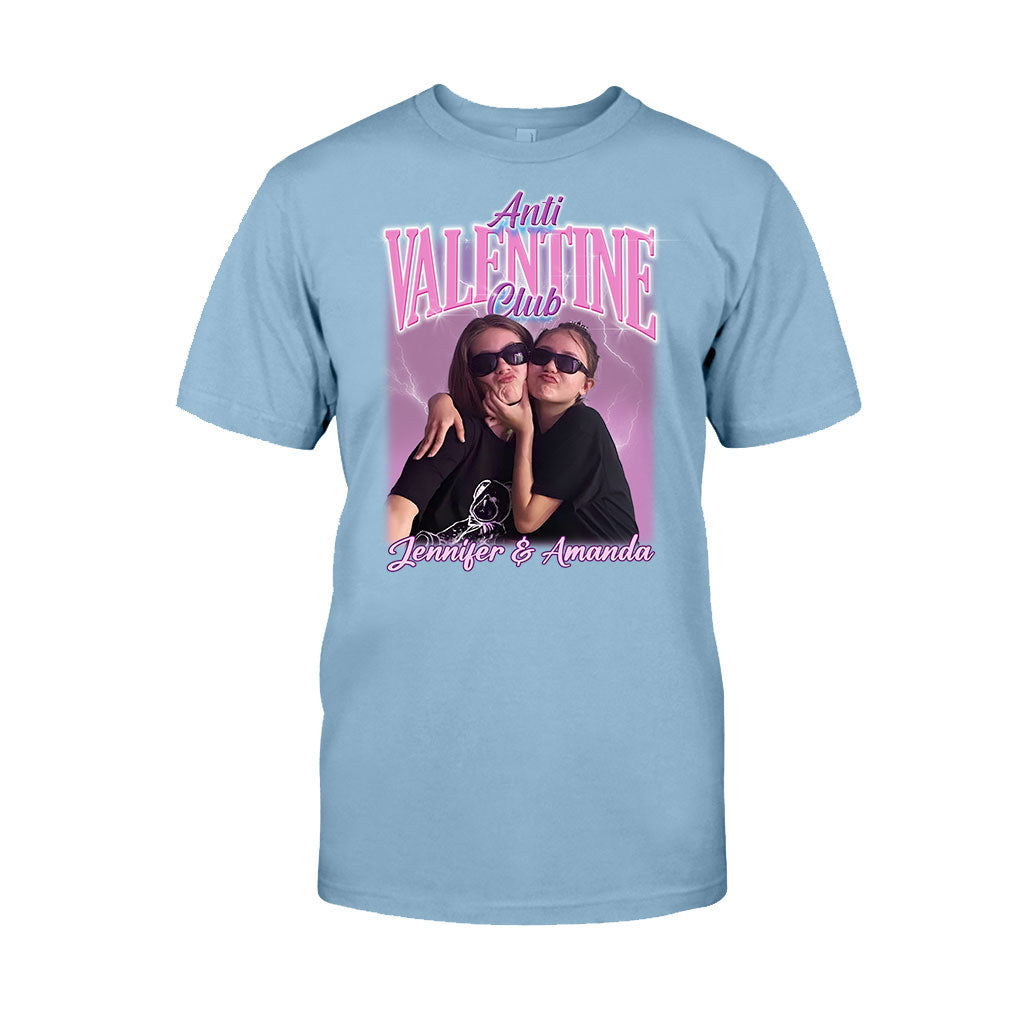 Club Anti-Saint-Valentin - T-shirt et sweat à capuche personnalisés pour meilleure amie