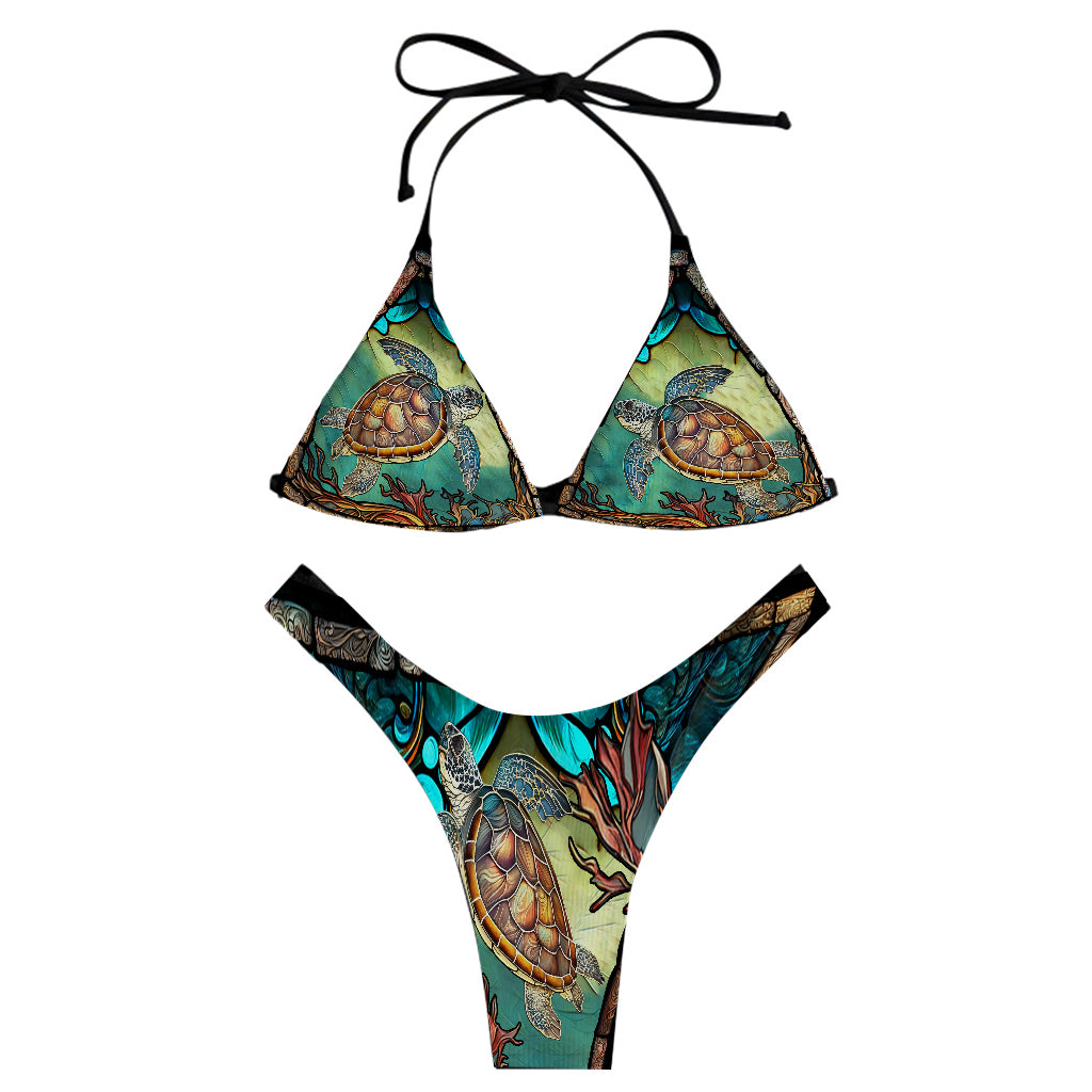 Maillot de bain bikini triangle Into The Ocean Sea Lover