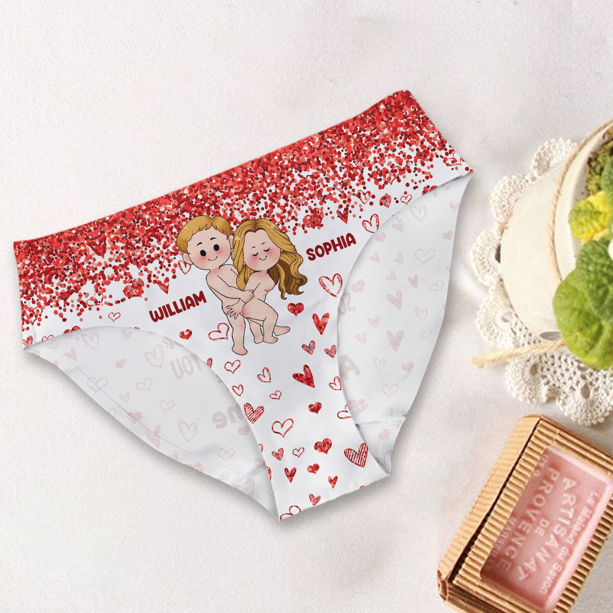 Mes fesses seraient bien seules sans toi - cadeau pour mari, femme, petit ami, petite amie - Culottes personnalisées pour femmes