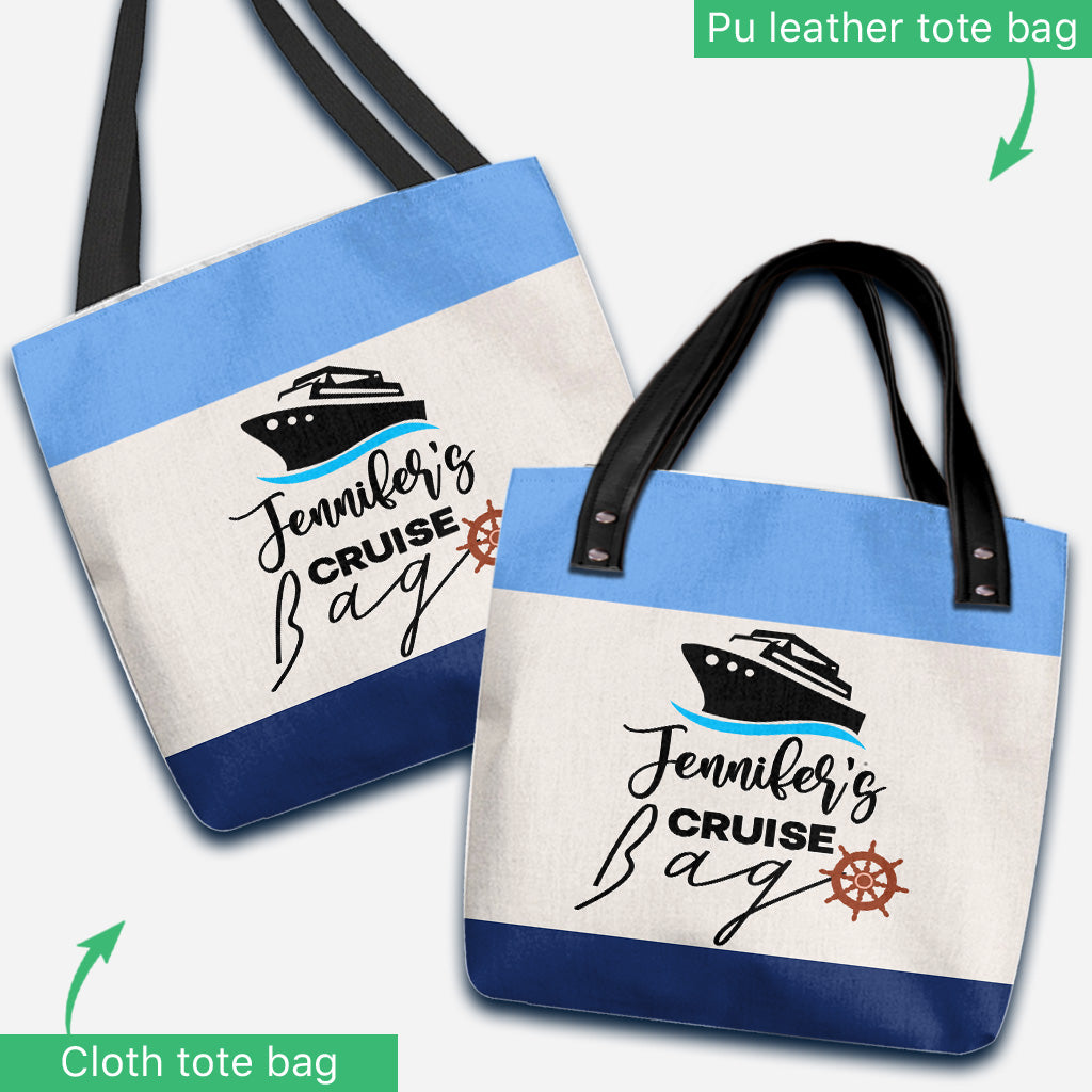 Croisière tricolore - Sac fourre-tout de croisière personnalisé