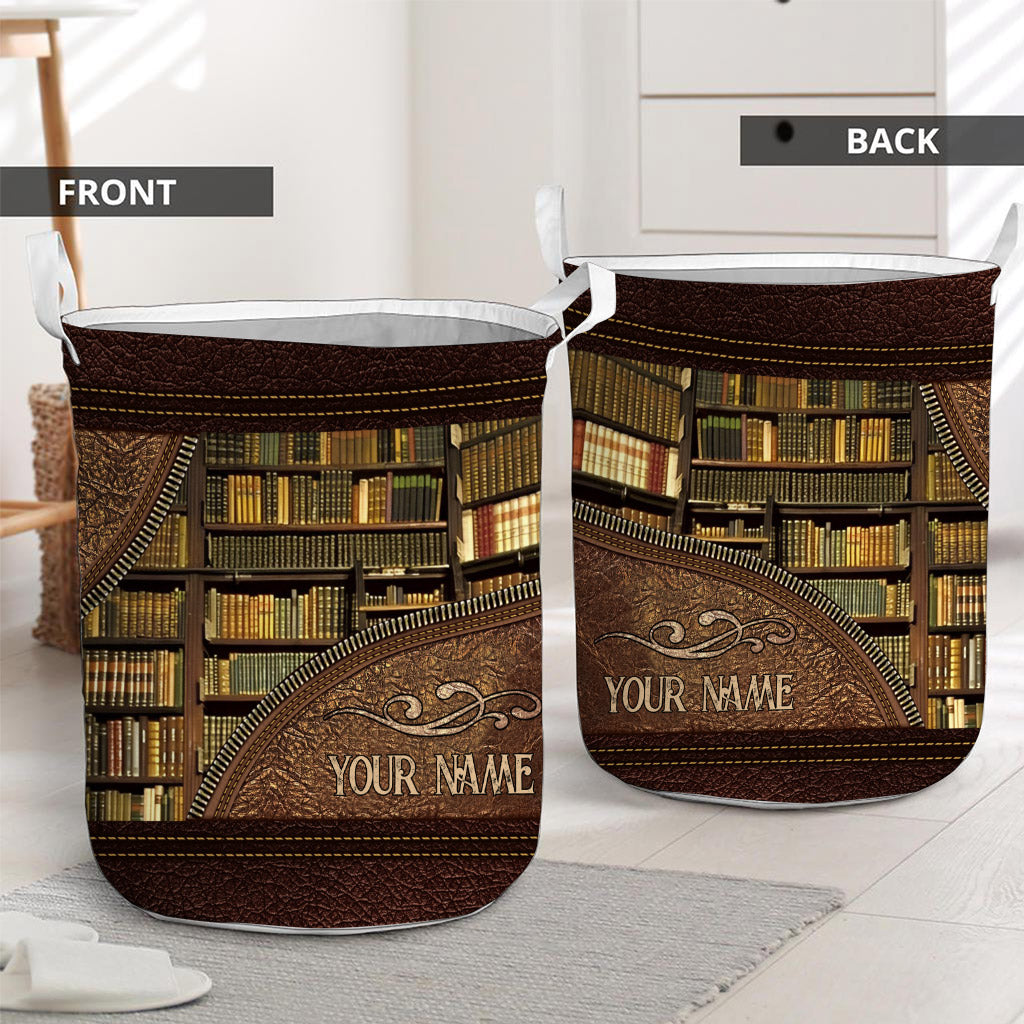 Bibliothèque - Panier de rangement personnalisé pour bibliothécaire