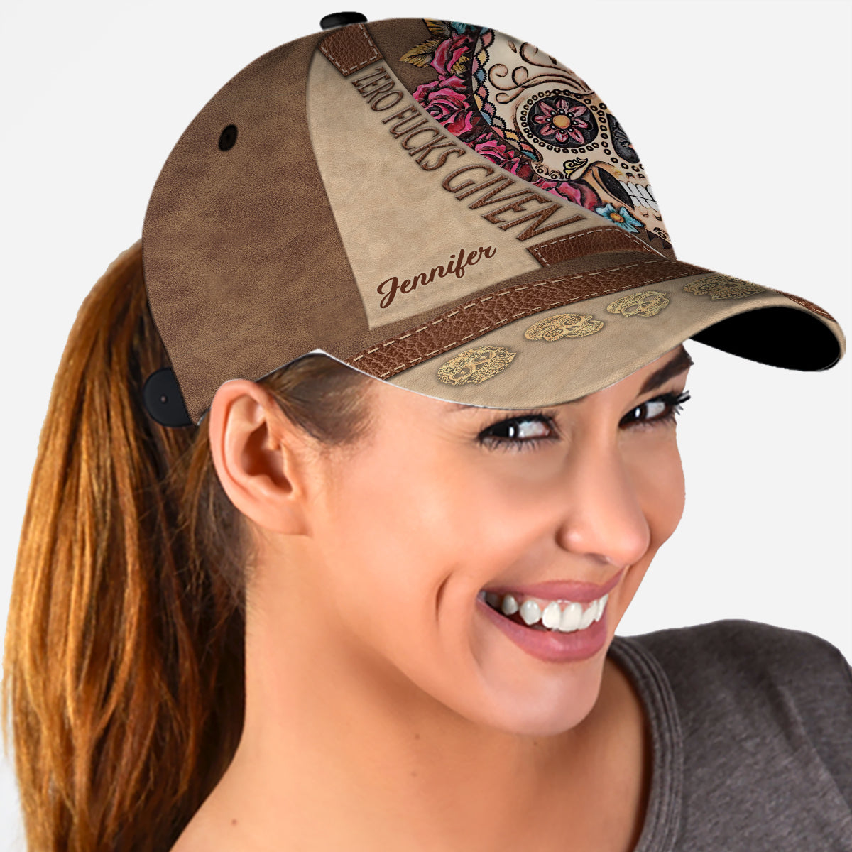 Casquette classique personnalisée Zero F Given - Tête de mort