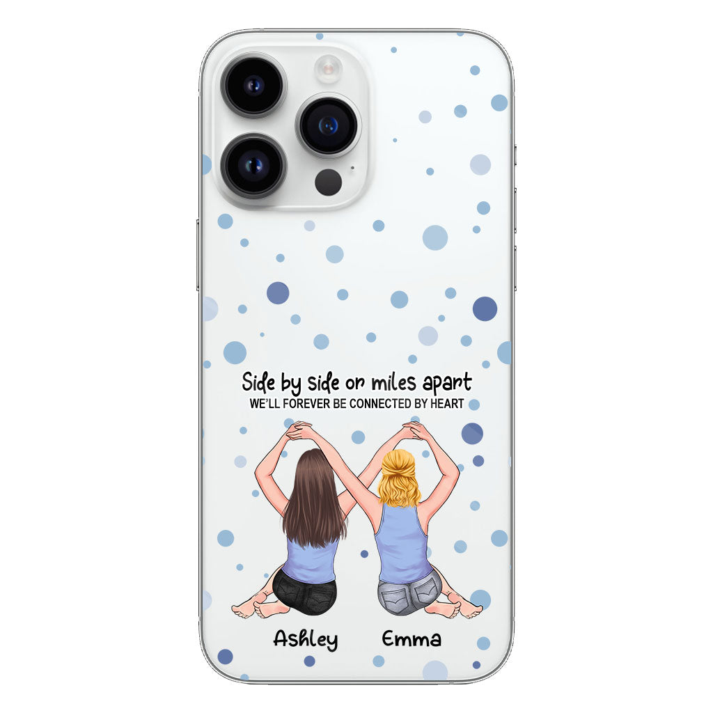 Meilleure amie pour toujours - Cadeau pour sa meilleure amie - Coque de téléphone transparente personnalisée