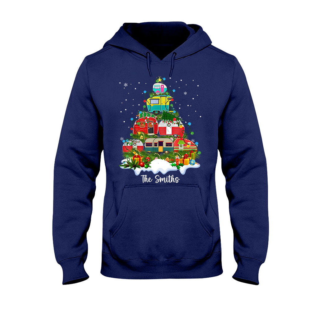Joyeux Noël au camping ! - T-shirt et sweat à capuche personnalisés pour le camping