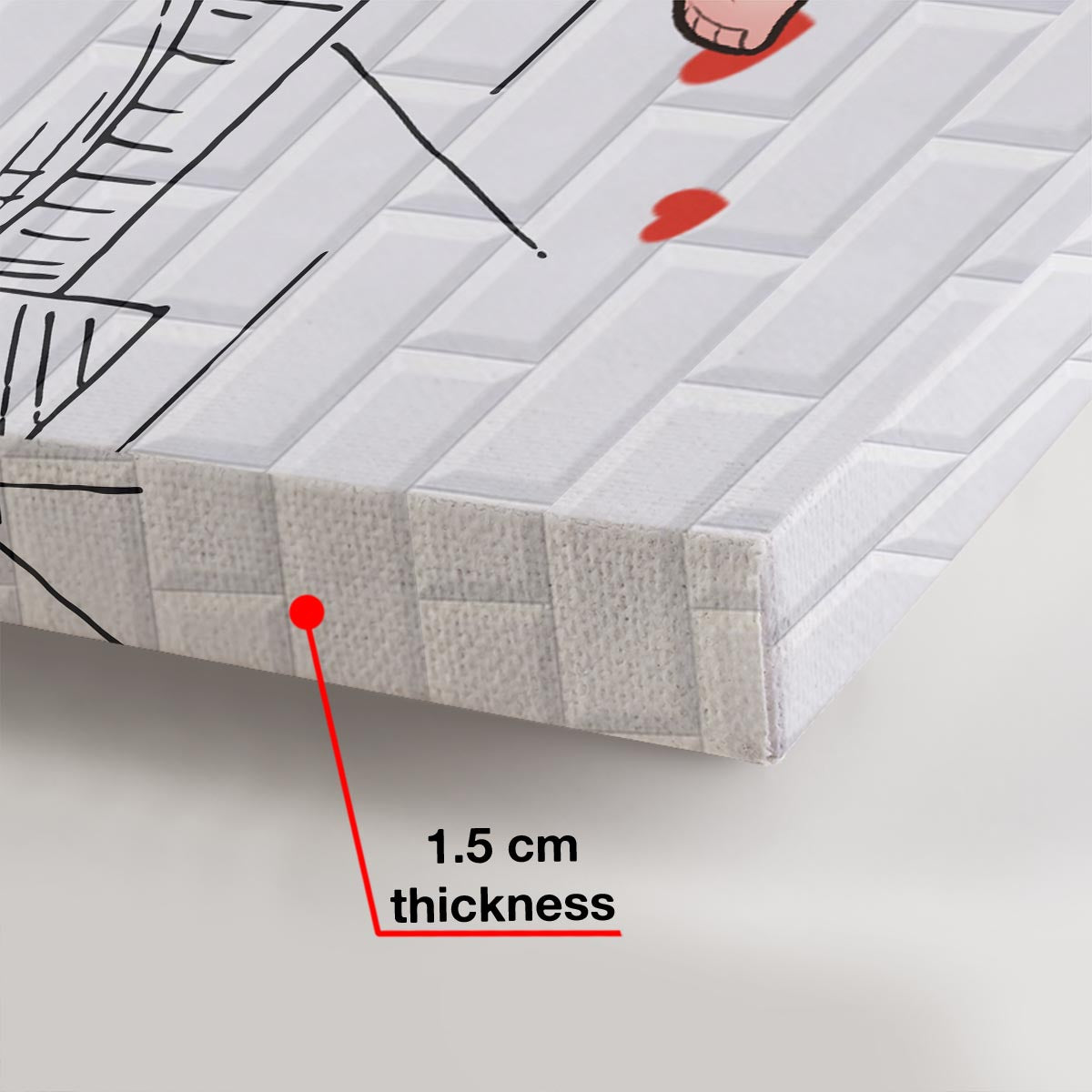 Économisez l'eau en prenant une douche ensemble - Toile et affiche personnalisées pour couples