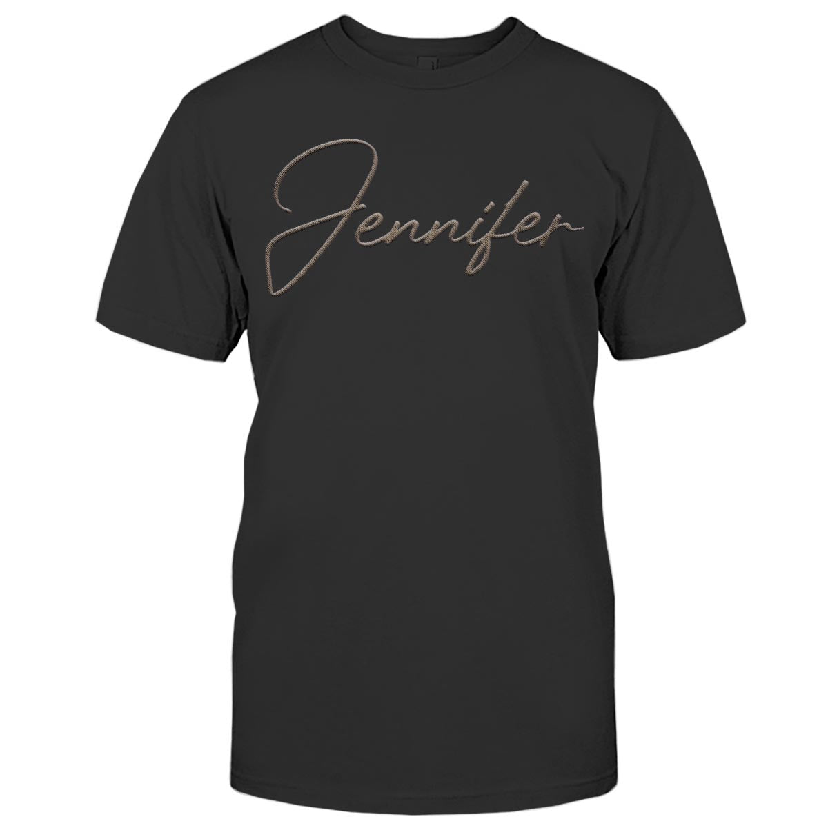 T-shirt brodé personnalisé avec nom de belle-mère