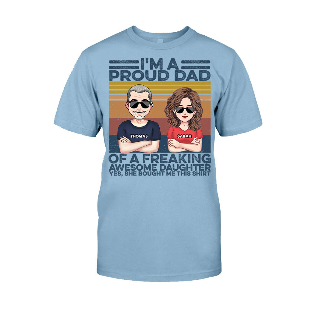 Tel père, tel fils - Cadeau pour papa - T-shirt et sweat à capuche personnalisés