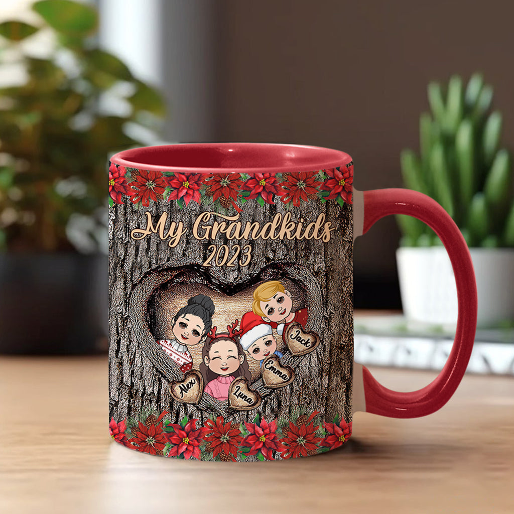 Mes petits-enfants - Mug personnalisé pour grand-mère