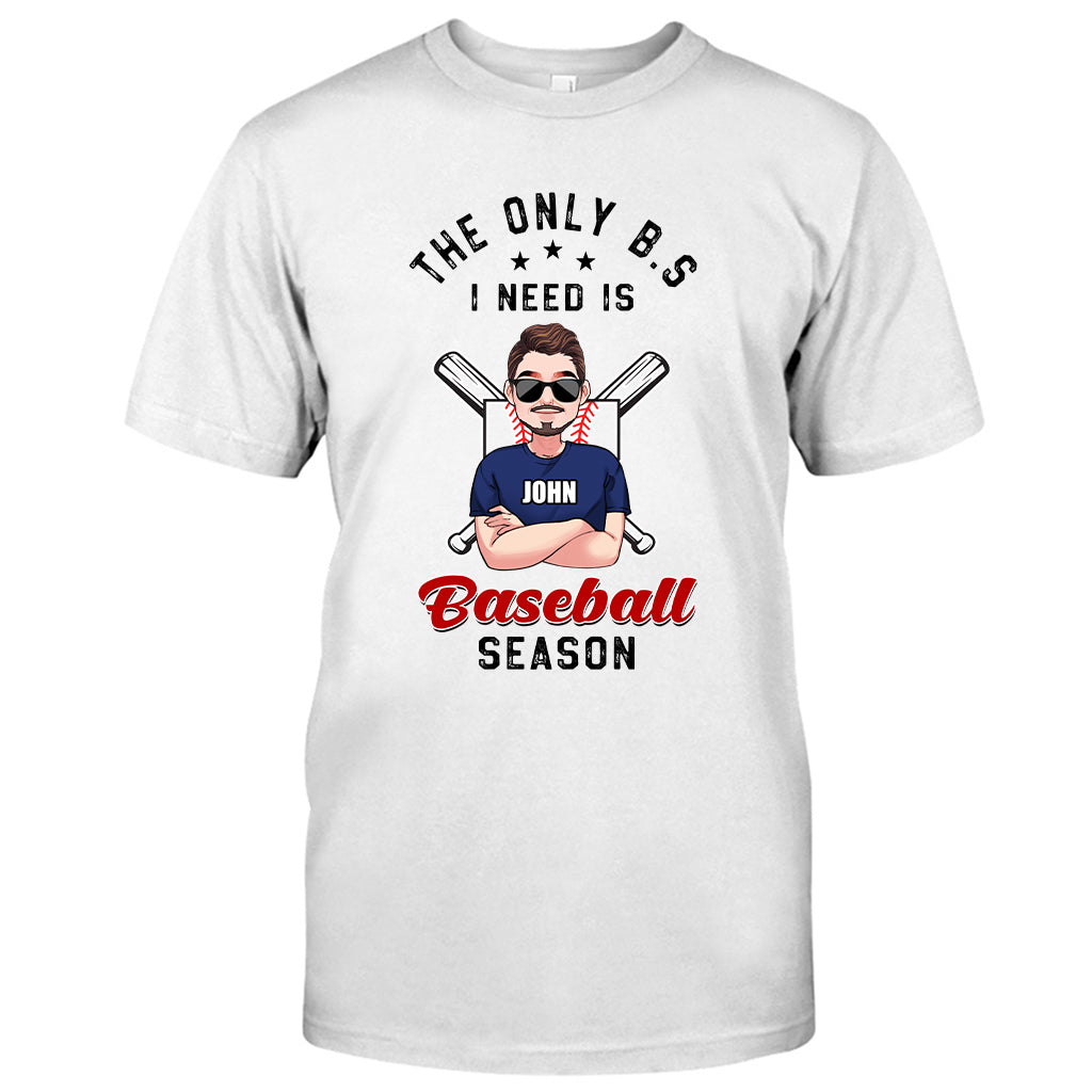 Le seul BS dont j'ai besoin - T-shirt et sweat à capuche de baseball personnalisés