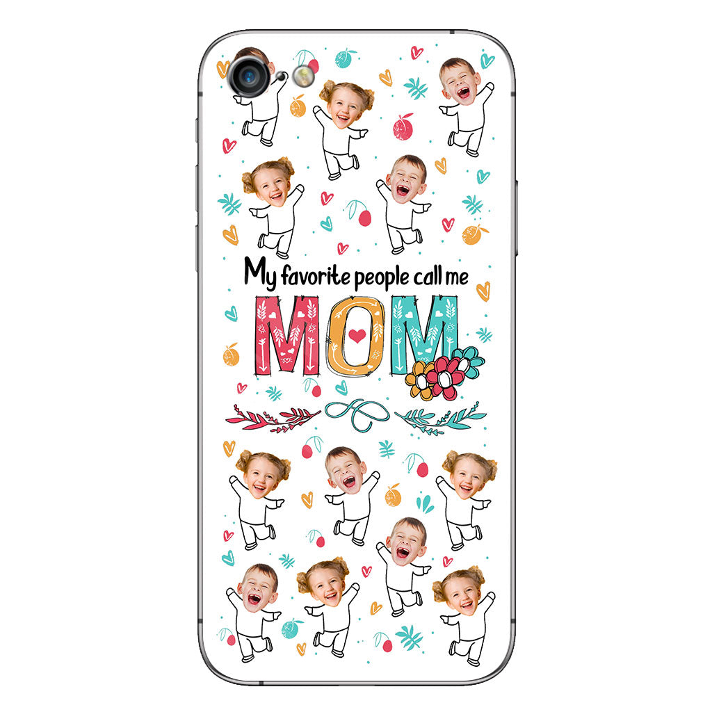 Mes personnes préférées m'appellent Nana - Cadeau pour grand-mère, maman - Coque de téléphone personnalisée