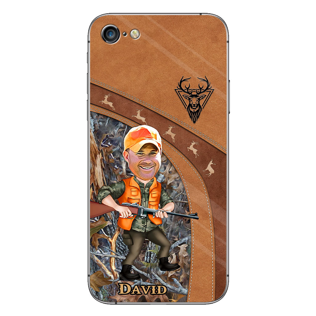 Coque de téléphone personnalisée sur le thème de la chasse avec photo humoristique intégrée - Coque de téléphone humoristique sur le thème de la chasse