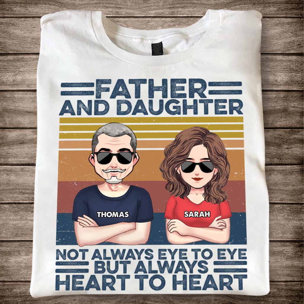 Tel père, tel fils - Cadeau pour papa - T-shirt et sweat à capuche personnalisés