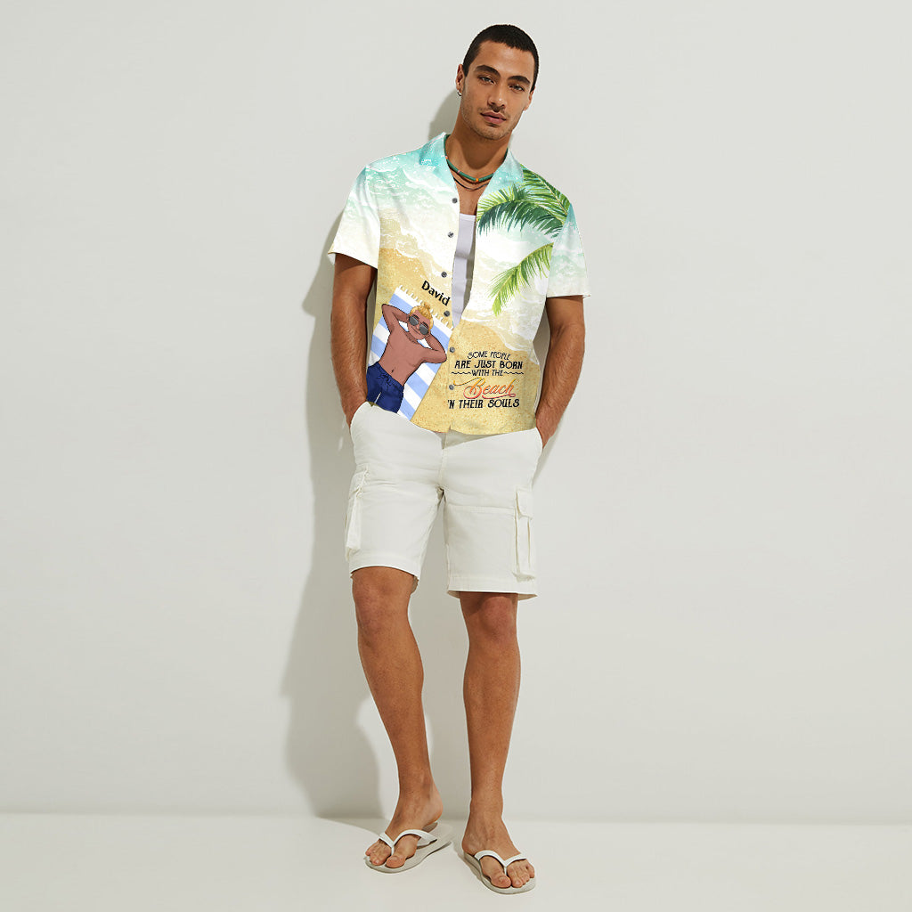 The Beach Is Calling And I Must Go - Sea Lover gift for friend, sister, girlfriend, wife, mom, brother, dad, husband, boyfriend - Personalized Hawaiian Shirt