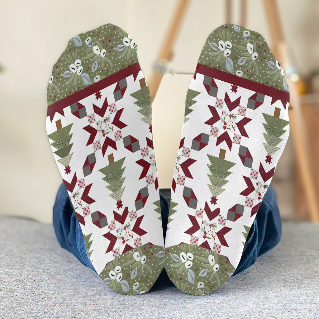 Maman de chien - Cadeau pour les amoureux des chiens - Chaussettes personnalisées