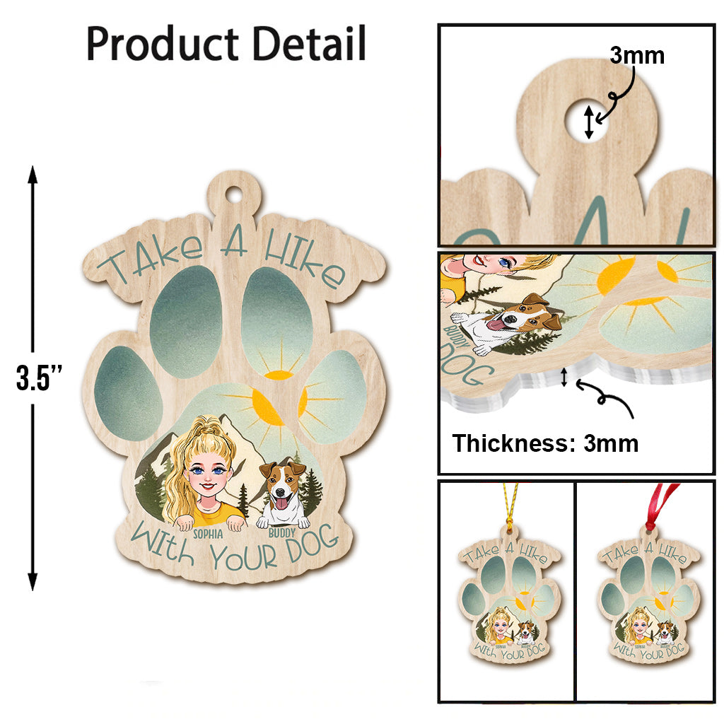 Partez en randonnée - Ornement de randonnée personnalisé