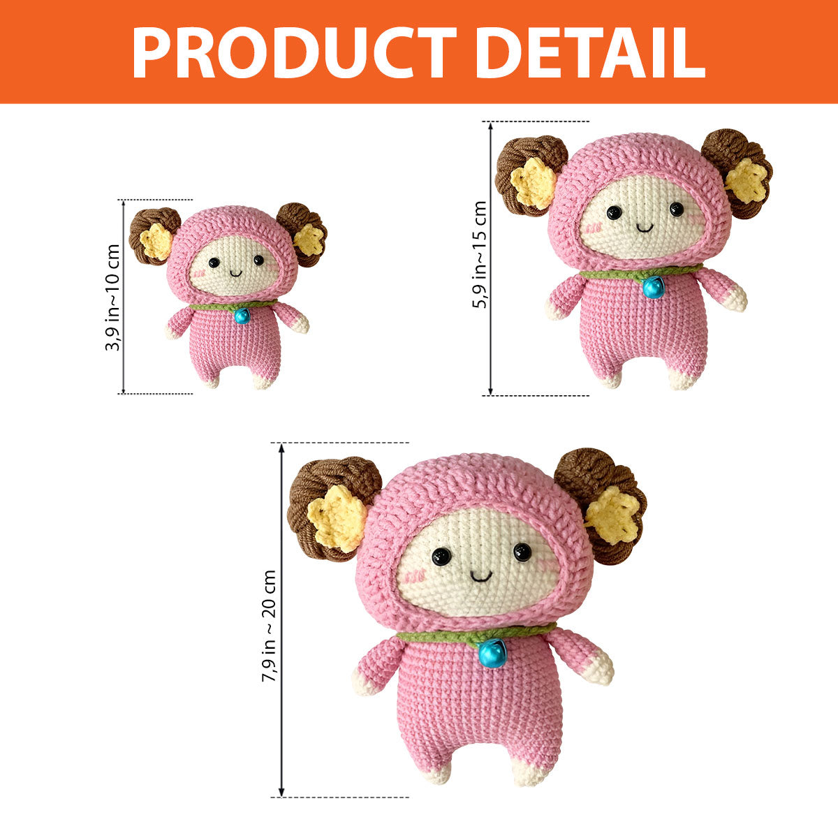 12 Zodiac Sign Amigurumi - Personalized Horoscope Hand Knitted Doll