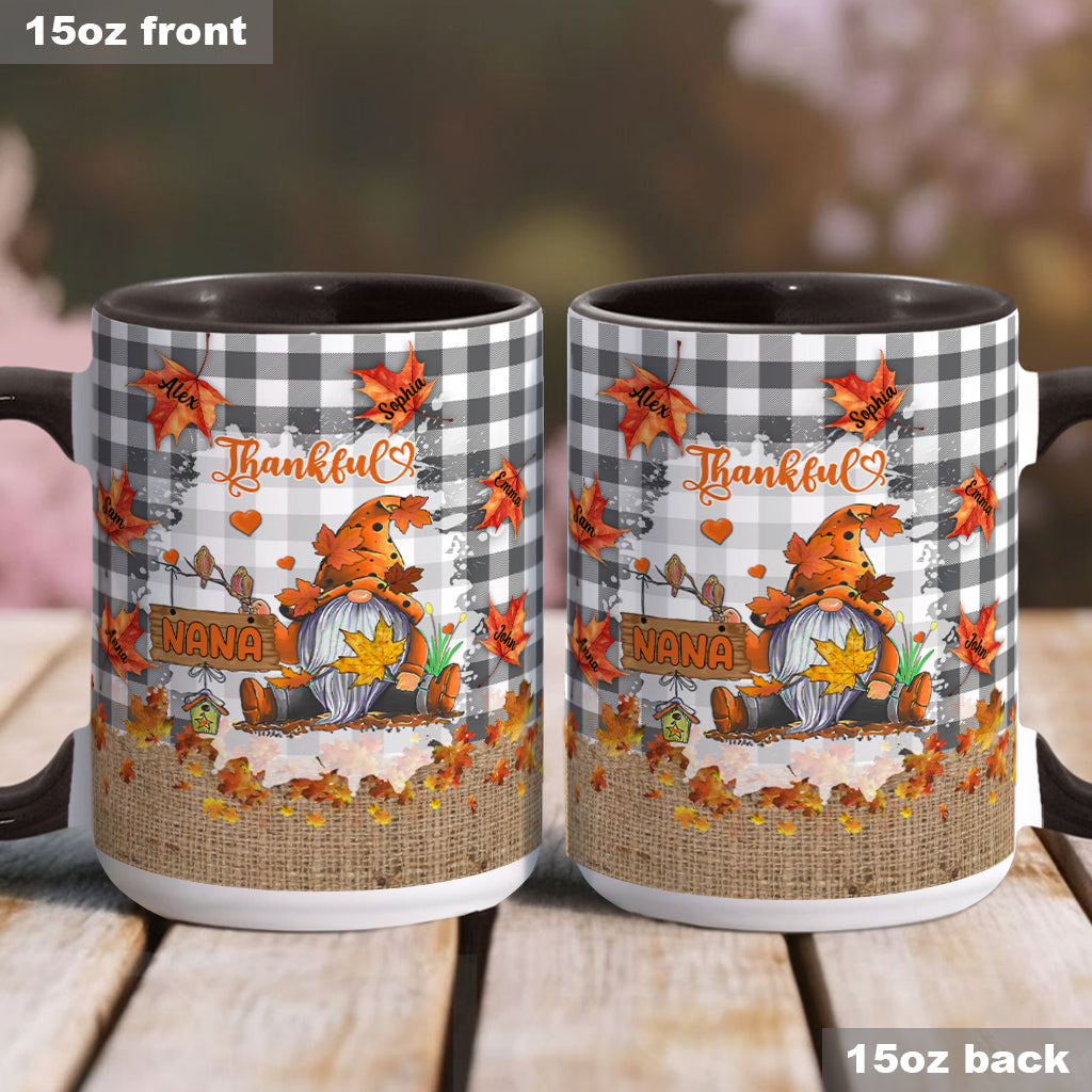Mug personnalisé « Grand-mère reconnaissante »