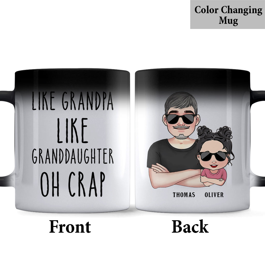 Tel père, tel fils - Cadeau pour papa, papa, fils - Mug personnalisé