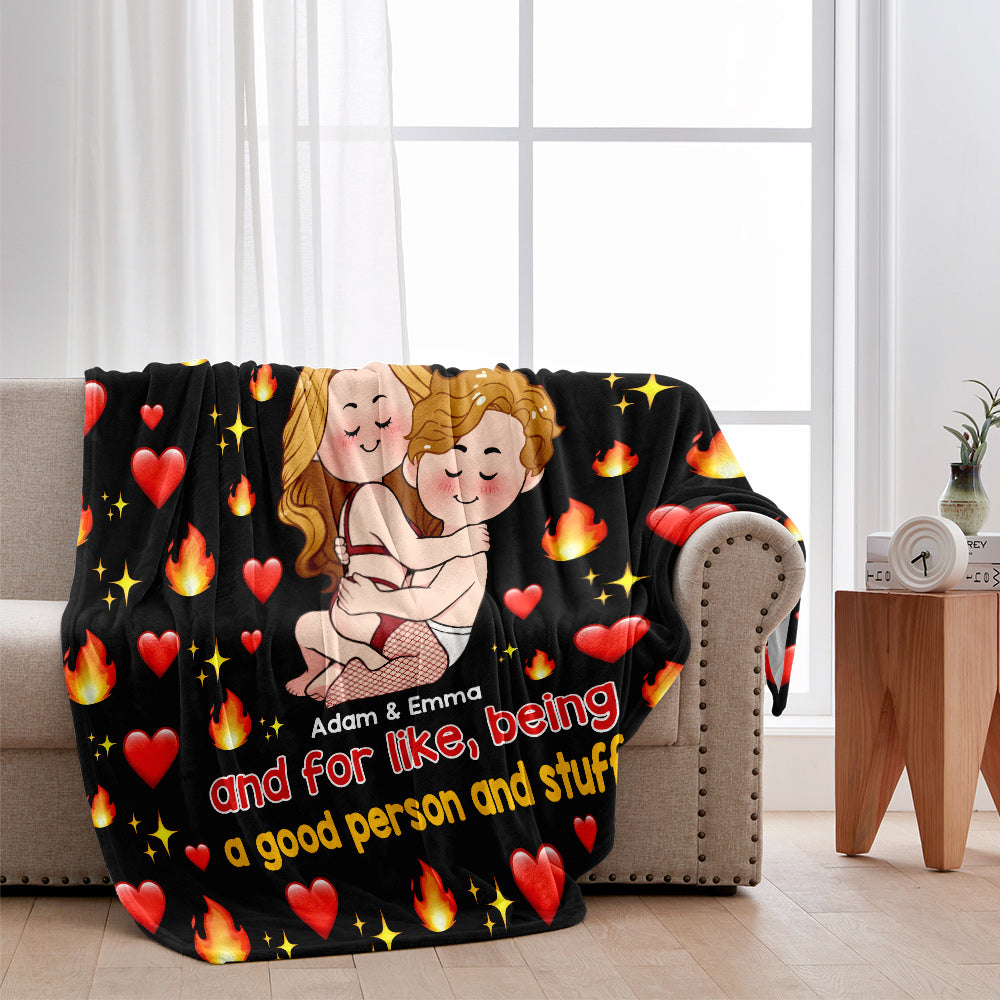 Merci d'être si sexy - Couverture personnalisée pour couple