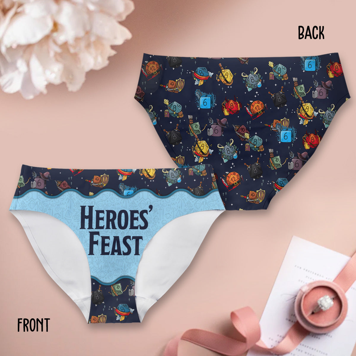Heroes's Feast RPG Femmes Briefs