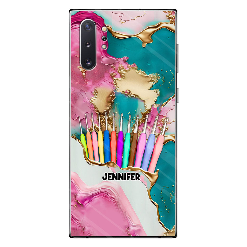 Love Crocheting - Personalized Crocheting Phone Case