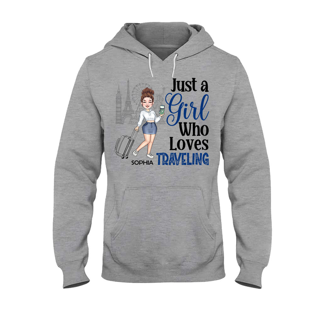 Juste une fille qui adore les croisières - T-shirt et sweat à capuche personnalisés pour les croisières