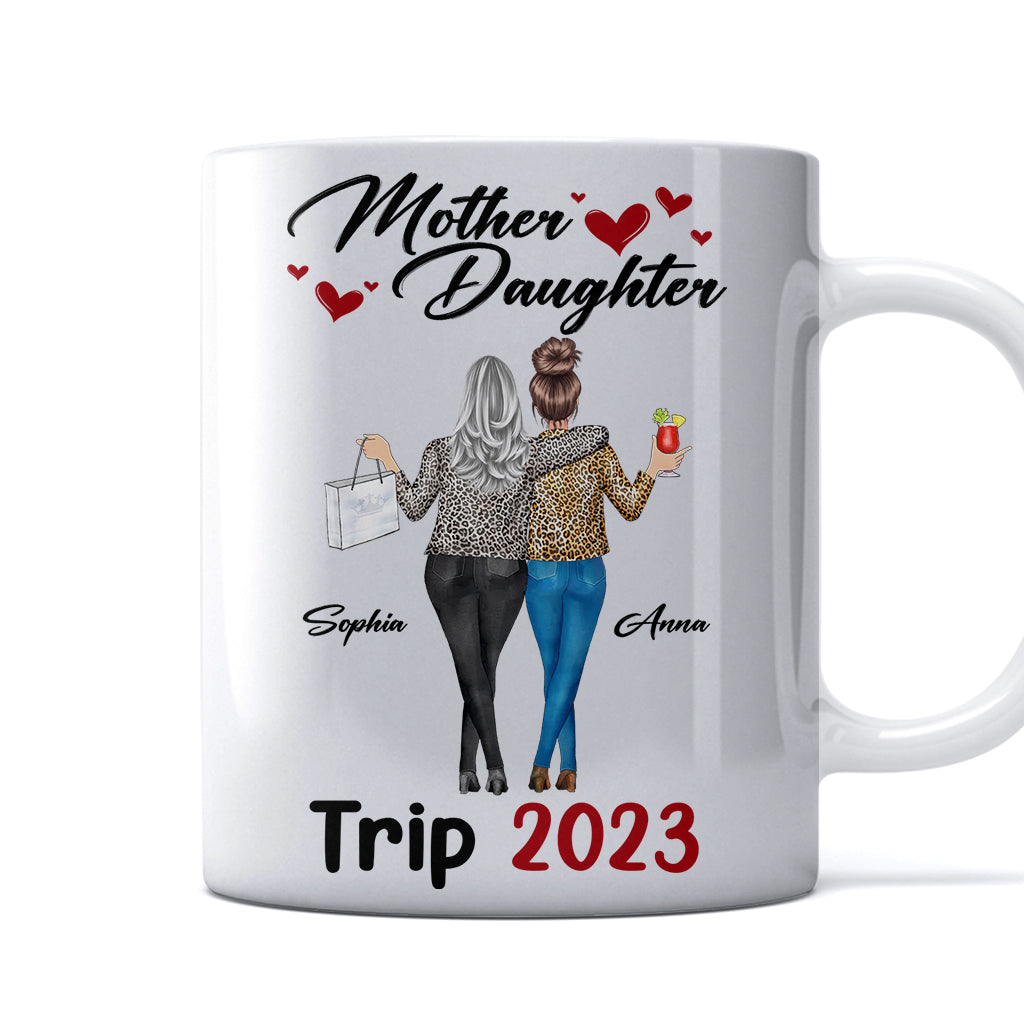 Voyage mère-fille - Mug personnalisé pour maman