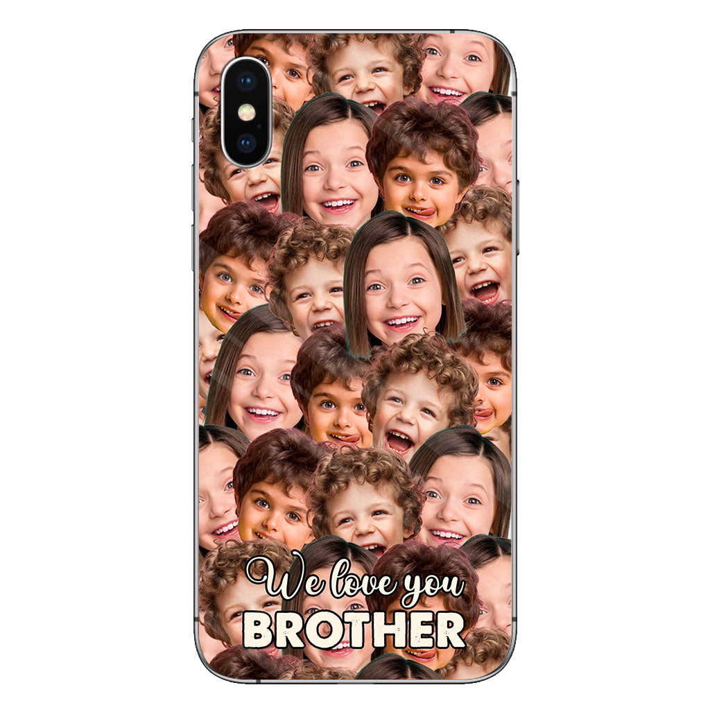 Je t'aime papa - Cadeau pour papa, grand-mère, grand-père, maman, oncle, tante, frère, sœur, fils, fille, petite-fille, petit-fils, mari, femme, petit ami, petite amie - Coque de téléphone personnalisée