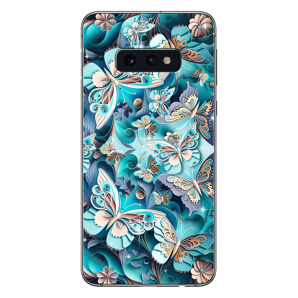 Coque de téléphone Papillons Amoureux - Coque de téléphone Papillon