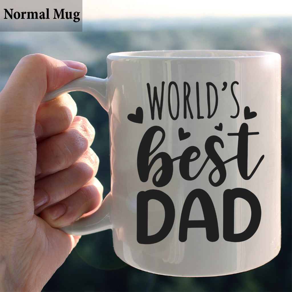 Best Dad Ever - Gift for dad, grandpa, uncle, husband - Personalized Mug
