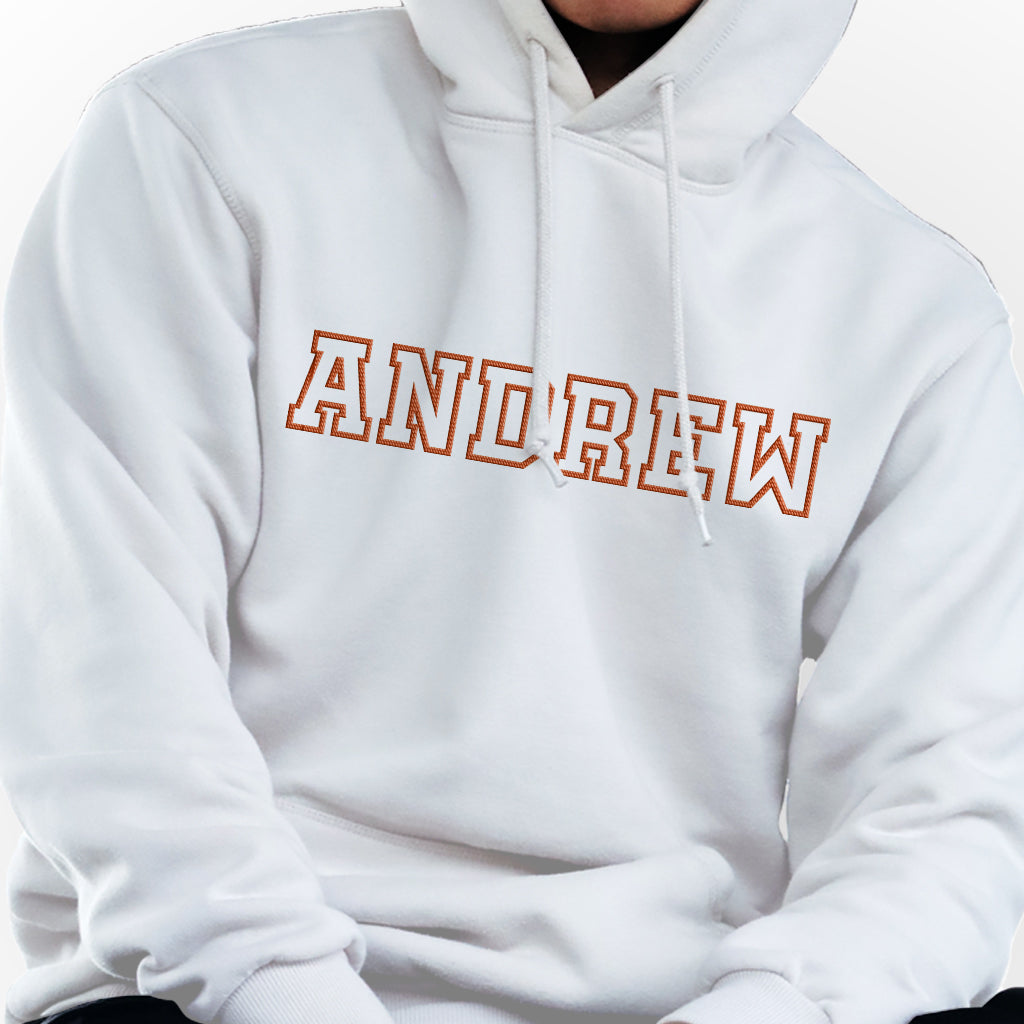 Sweat à capuche brodé personnalisé avec nom - Fils