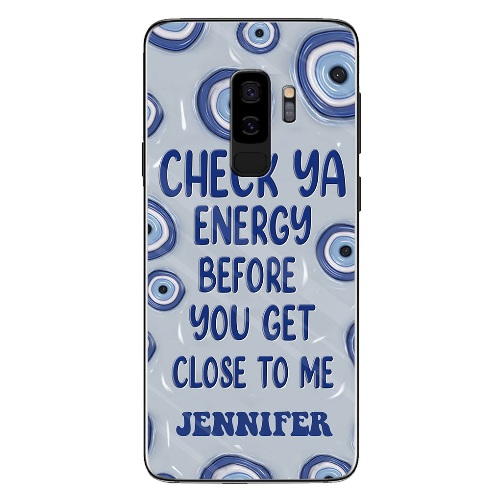 Check Ya Energy - Personalized Witch Phone Case