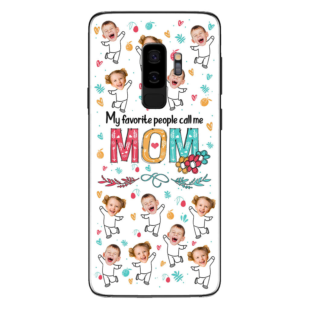 Mes personnes préférées m'appellent Nana - Cadeau pour grand-mère, maman - Coque de téléphone personnalisée