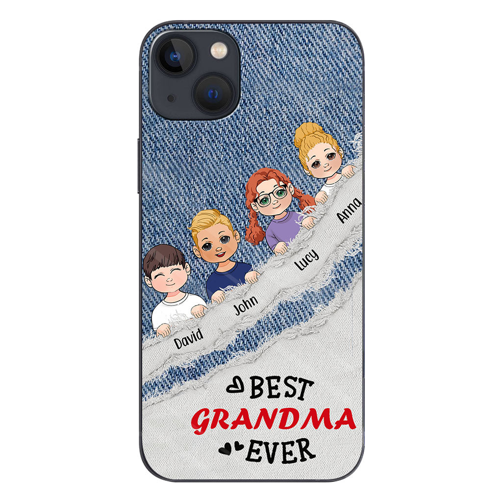 Best Grandma Ever - Personalized Grandma Phone Case