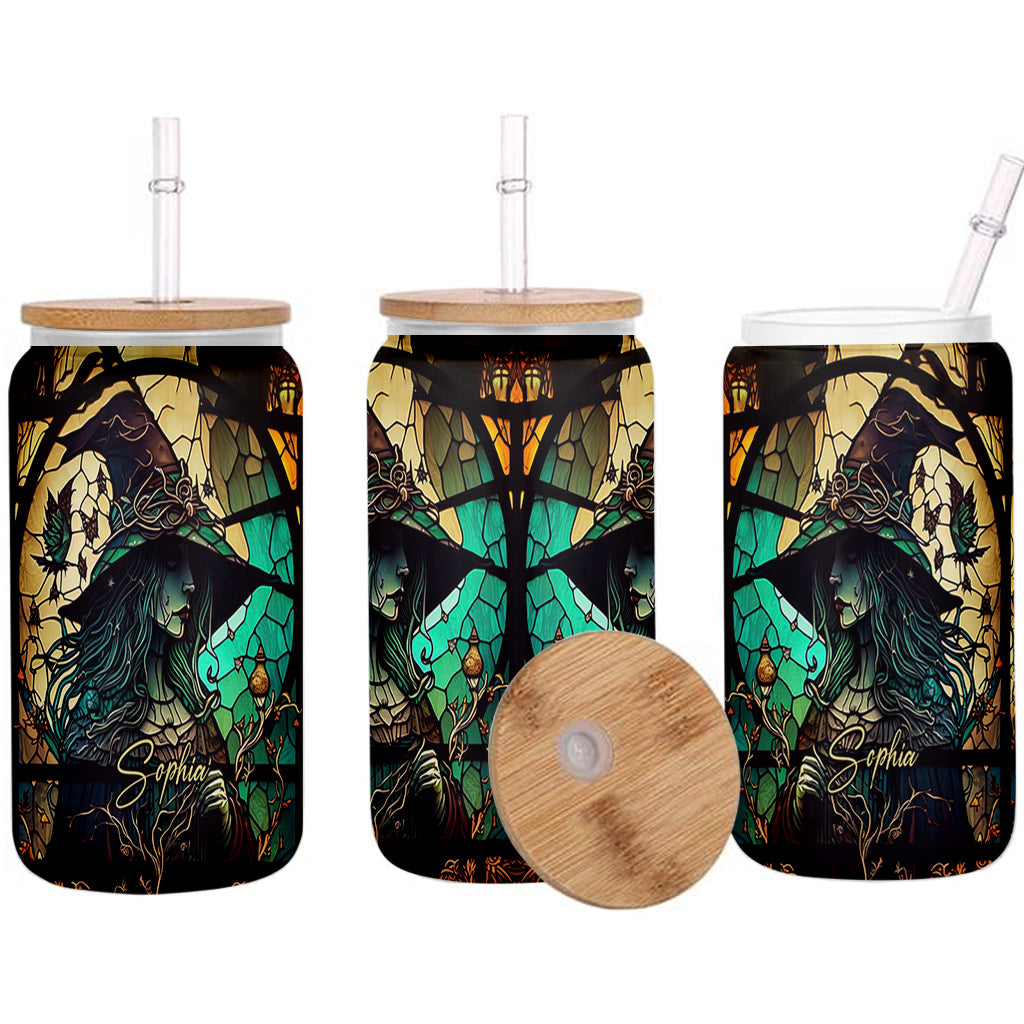 Sorcière mystérieuse - Verre à cocktail personnalisé
