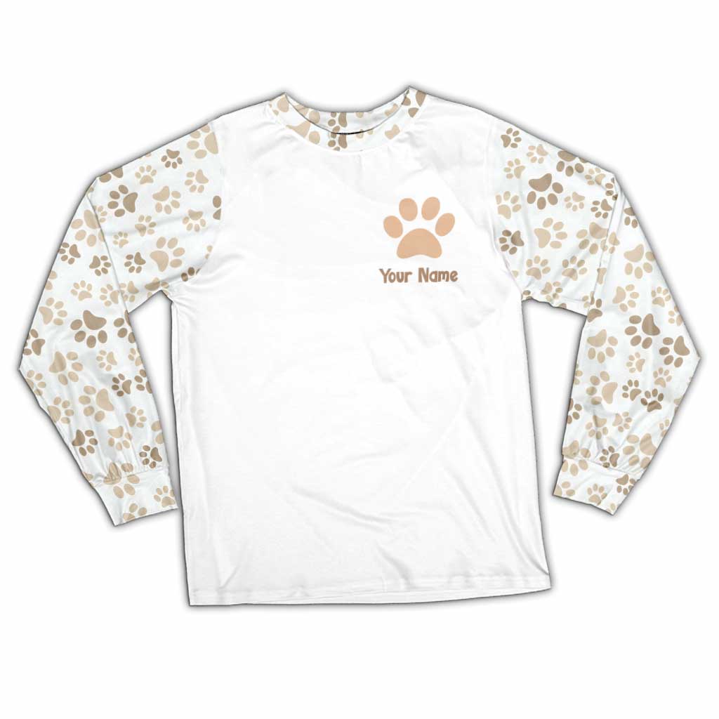Ensemble pyjama chat personnalisé Pierre-Feuille-Ciseaux