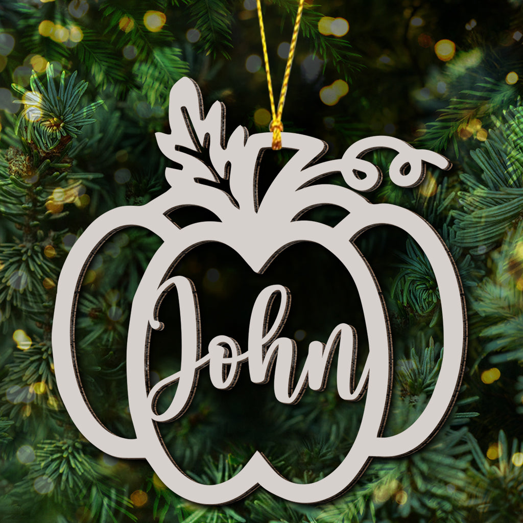 Thanksgiving Vibes - Personalized Thanksgiving Ornament
