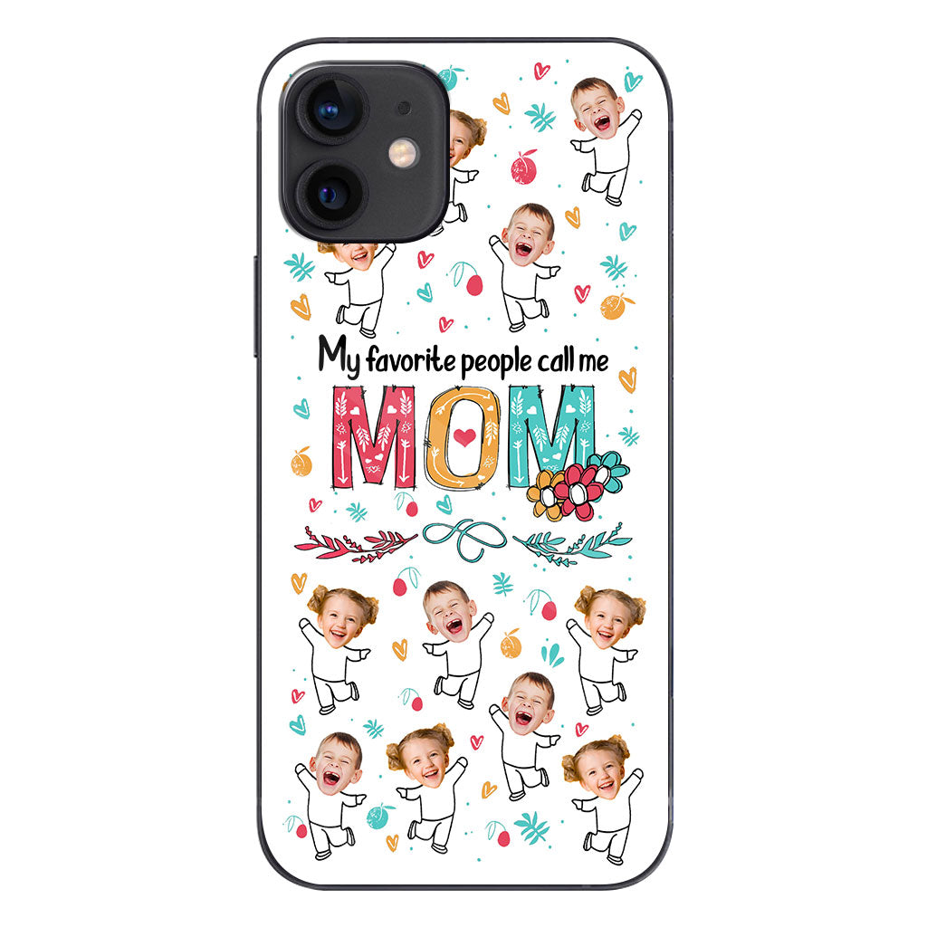 Mes personnes préférées m'appellent Nana - Cadeau pour grand-mère, maman - Coque de téléphone personnalisée