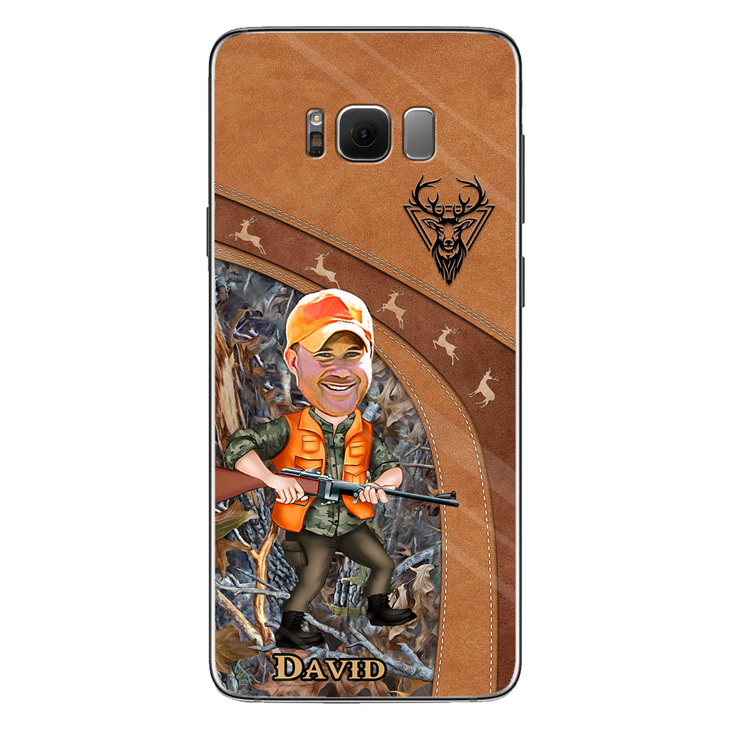 Coque de téléphone personnalisée sur le thème de la chasse avec photo humoristique intégrée - Coque de téléphone humoristique sur le thème de la chasse