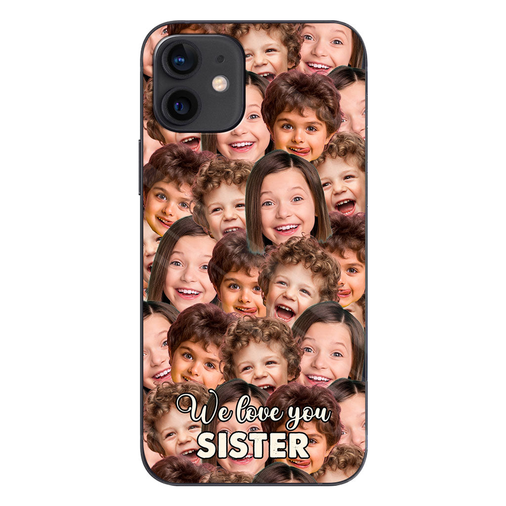 Je t'aime papa - Cadeau pour papa, grand-mère, grand-père, maman, oncle, tante, frère, sœur, fils, fille, petite-fille, petit-fils, mari, femme, petit ami, petite amie - Coque de téléphone personnalisée